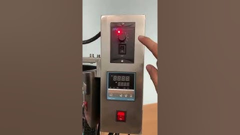 Máy chiết rót mỹ phẩm dạng sệt có gia nhiệt và cánh khuấy | 0961328211