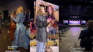 Andre Rieu And Emma Kok Rehearsal And Preparation For Concert Tonight 2024