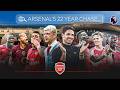 The 22 Year Wait Is Finally Over Arsenal Are Champions 