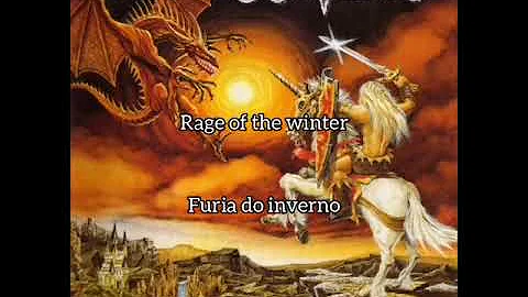 Rhapsody(of fire) - Rage of the winter Lyrics/Legendado(With Algalord Chronicles)