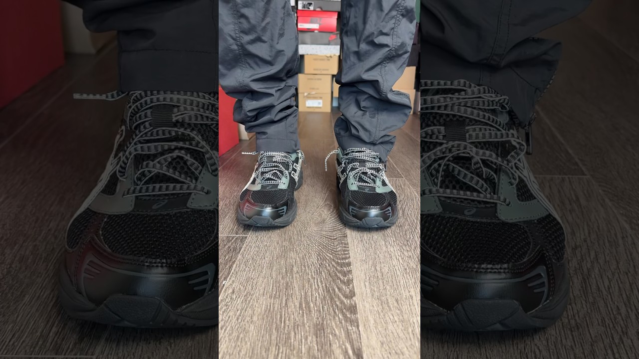 ASICS Gel 1130 Black Glacier Grey 