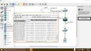 Real LAB : Step by Step NAT Overload Configure on GNS3