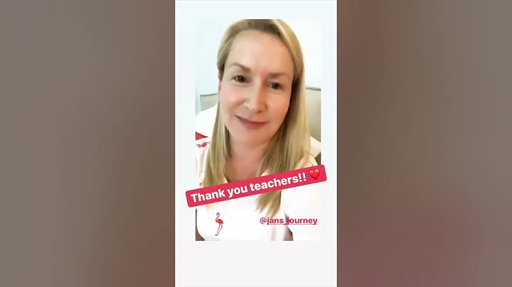 Angela Kinsey's video of Janet Kinsey and me