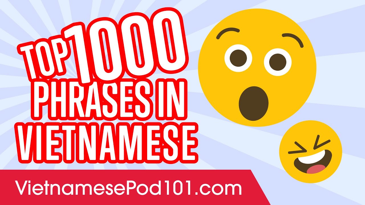 ⁣Top 1000 Most Useful Phrases in Vietnamese