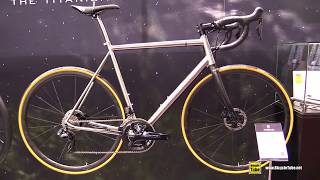 2018 Van Nicholas Skeiron Titanium Bike - Walkaround - 2017 Eurobike