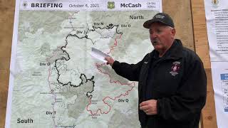 McCash Fire October 4, 2021 Operations Update