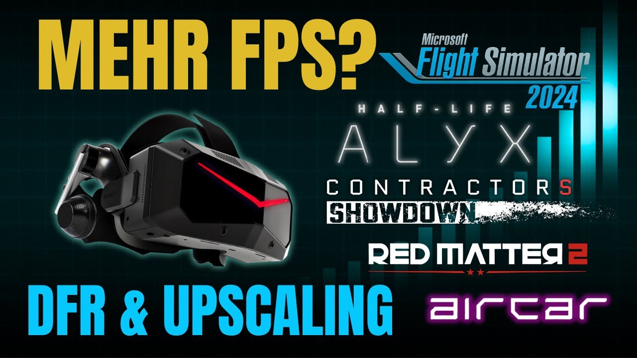 Pimax Crystal Super Performance – DFR & Upscaling im Test mit 5 Spielen!