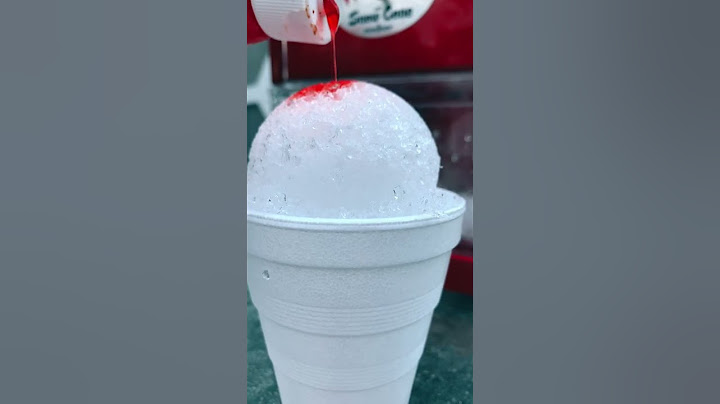 Making Snow Cones Tiktok  blissz
