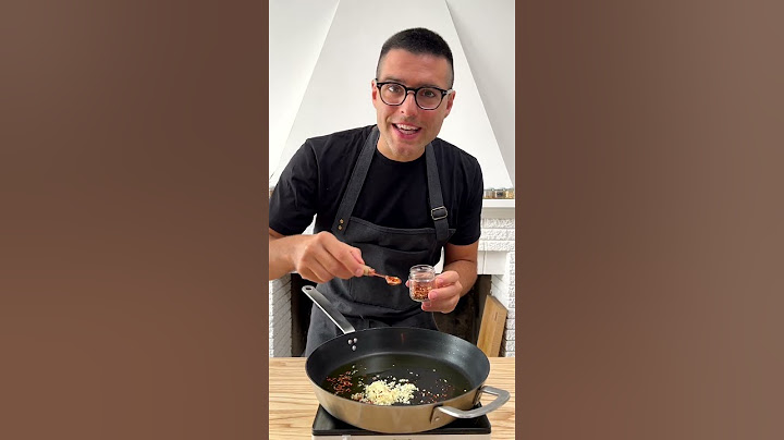 Dinner in 15 minutes with spaghetti Aglio e Olio