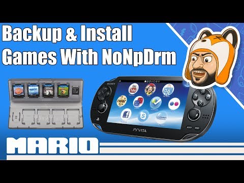 How to Backup & Install PS Vita Games with NoNpDrm | Vita Game Dumping Tutorial