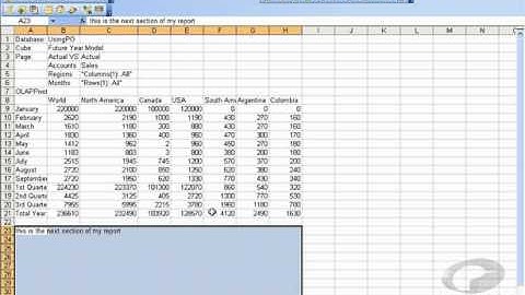 OLAP Pivot - Part 2 [PowerOLAP Excel Integration #4]