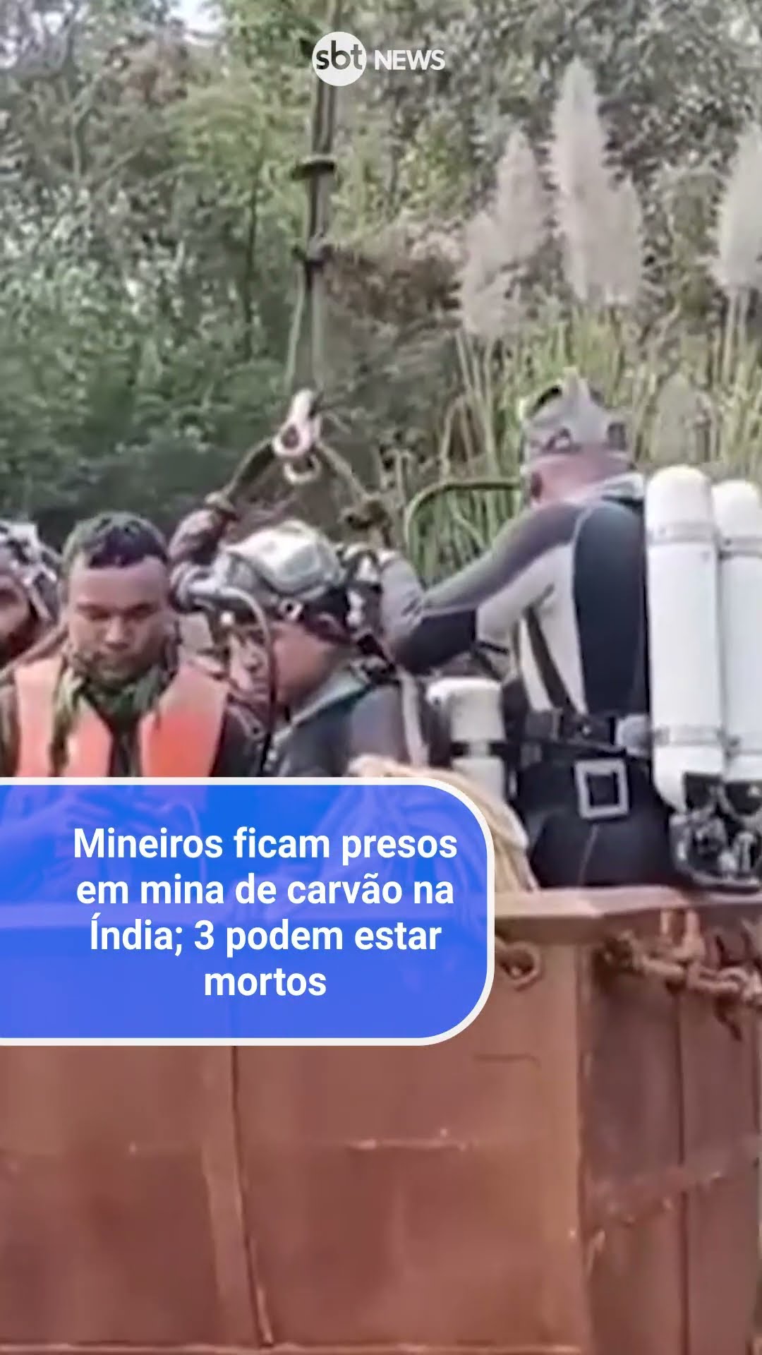 Mineiros ficam presos em mina de carvão na Índia; 3 podem estar mortos