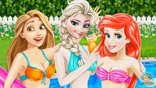 Summer Princesses Party - Disney Princess games videos for girls - 4jvideo screenshot 1