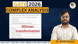 GATE 2026 Complex analysis solution | Que-50 | Bilinear transformation