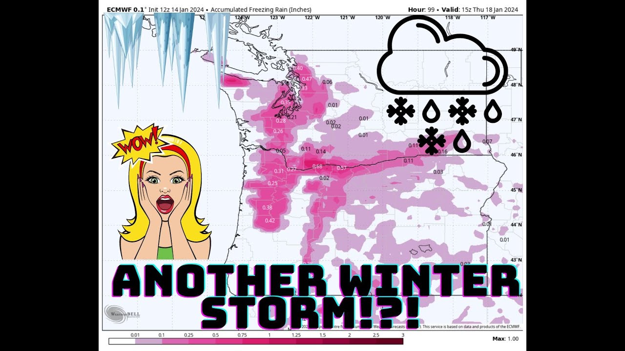 Pacific NW Winter Storm Potential! - YouTube