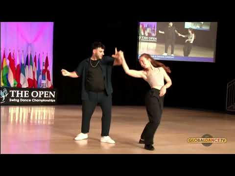Philippe Amar and Savana Barreau - Jack & Jill Swing - All Star Finalist - The Open 2024