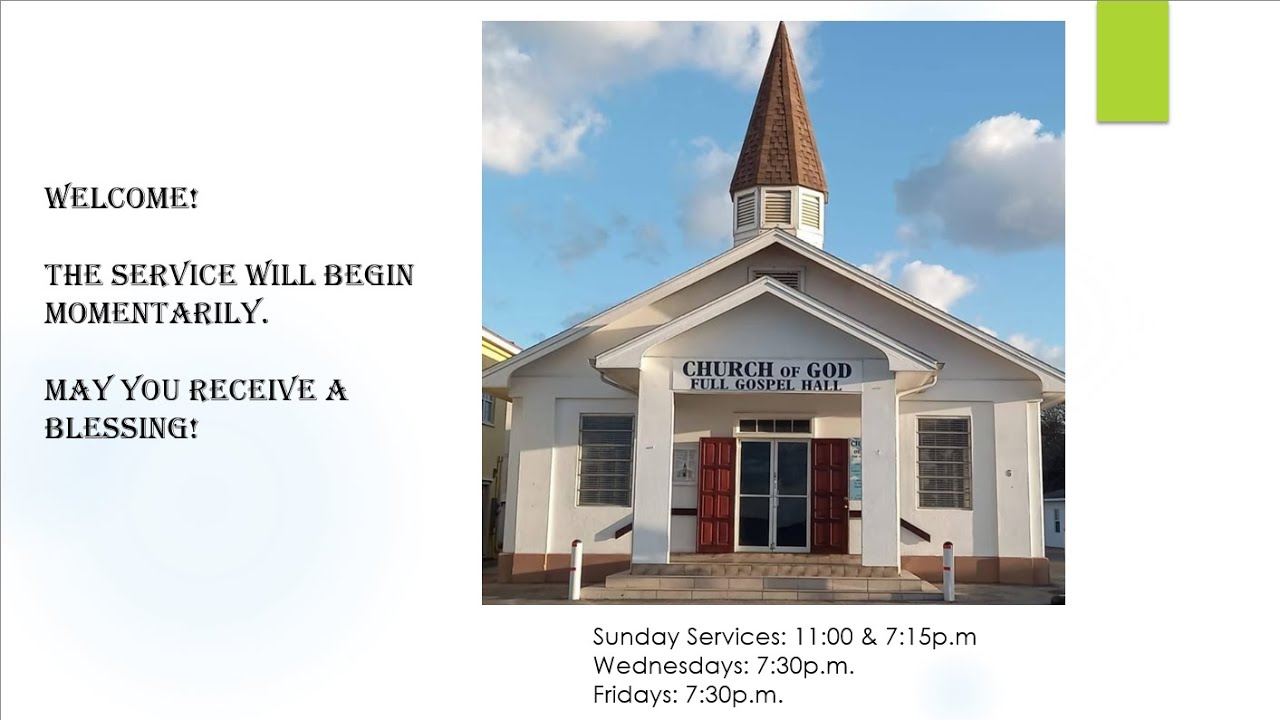 01-Mar-2026 George Town Morning Service (Sis. Maxine)