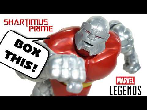 Marvel Legends BOX Build A Figure Alpha Flight Comics Hasbro BAF Action Figure Review