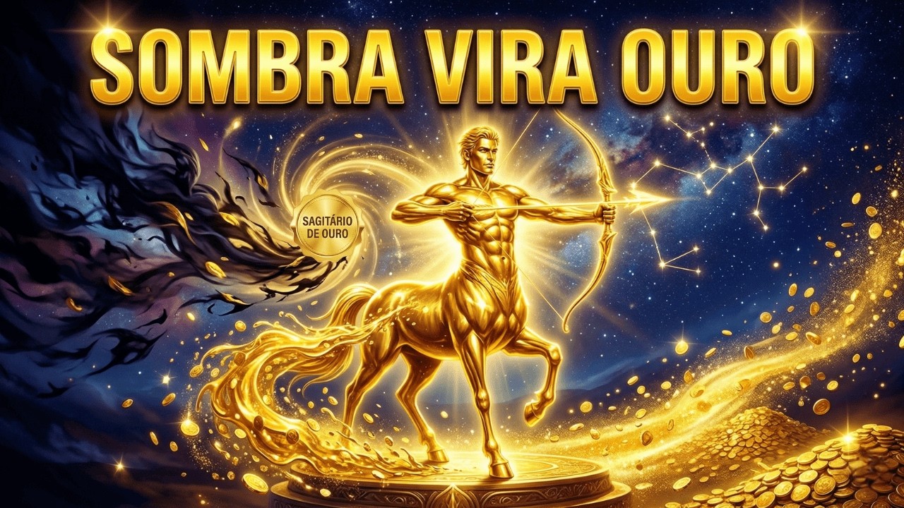 Sagitário, Suas Sombras Escondem Ouro — O Ritual que Vai Destravar Tudo