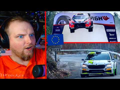 NASCAR Fan Mind Blown by Rally Racing in Europe for 80 minutes straight