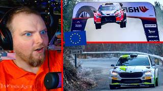 NASCAR Fan Mind Blown by Rally Racing in Europe for 80 minutes straight