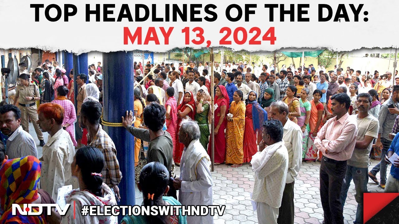 Phase 4 Voting Begins In Lok Sabha Elections 2024 | Top Headlines Of ...