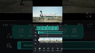 Capcut Walking Short Video Editing Tutorial Editing