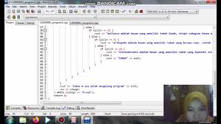 UAS PKS II | Membuat program Dev C++ dan Flowgorithm | TUGAS BESAR | ITERA