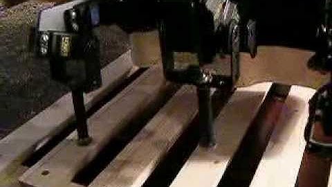 Melanie-III. Slatted surface walking