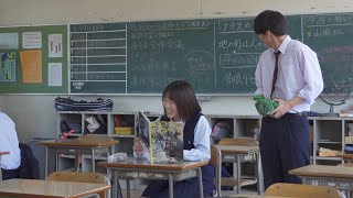 元モー娘。工藤遥、伊藤健太郎のNGにつられ吹き出す!?　映画『のぼる小寺さん』メイキング映像