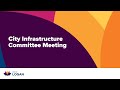City Infrastructure Committee Meeting – Tuesday 15 November 2022 @ 9:30am