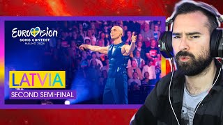 Vocal Coach Reacts To Dons - Hollow Live Latvia Second Semi-Final Eurovision 2024