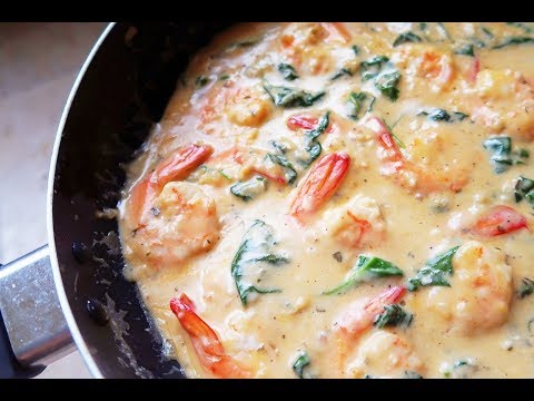 Video: Recipe: Shrimp With Milk Sauce On RussianFood.com