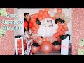 Arco Organico Redondo con Globos//DIY Round Backdrop//Balloon Garland