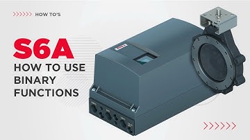 How To Use Binary Functions in Series 6A | Bray Positioners