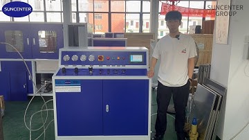 Suncenter High Pressure Helium Gas Recovery and Leak Testing Machine