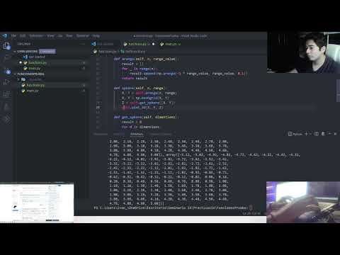 Timelapse programando (Python + Numpy + Matplotlib)