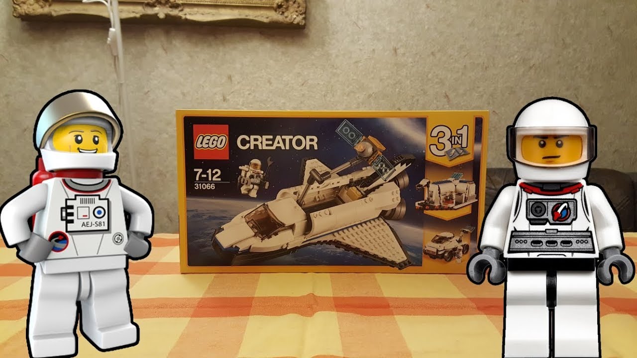 Lego Creator 31066 Space Shuttle and Satellite