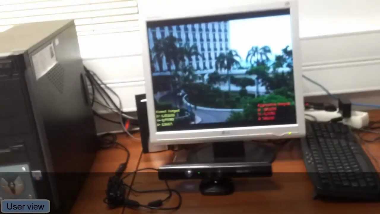 Kinect Window View Simulation - YouTube