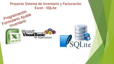 Proyecto Sistema Inventario Facturación Excel SQLite Programacion - Form Ajuste Inventario 3