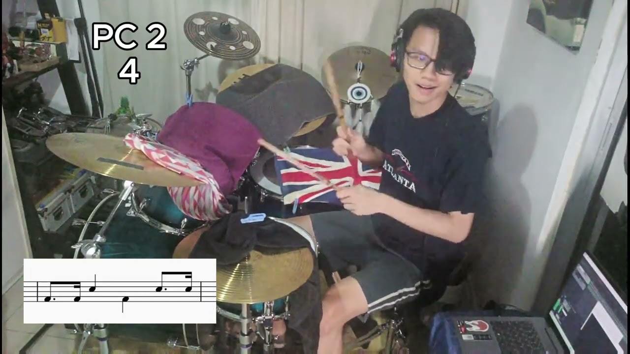 Drum jam #363 - Oh Sayang ( Luqman Rozali )