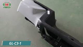 REAR BUMPER WITH OE 898393293 FOR ISUZU DMAX 2020 Isuzu Dmax Rear Bumper