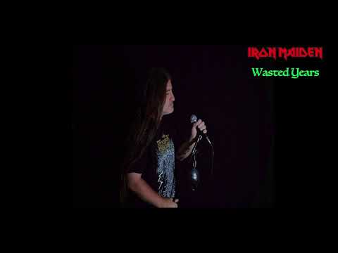 Iron Maiden " Wasted Years " ( vocal cover "
