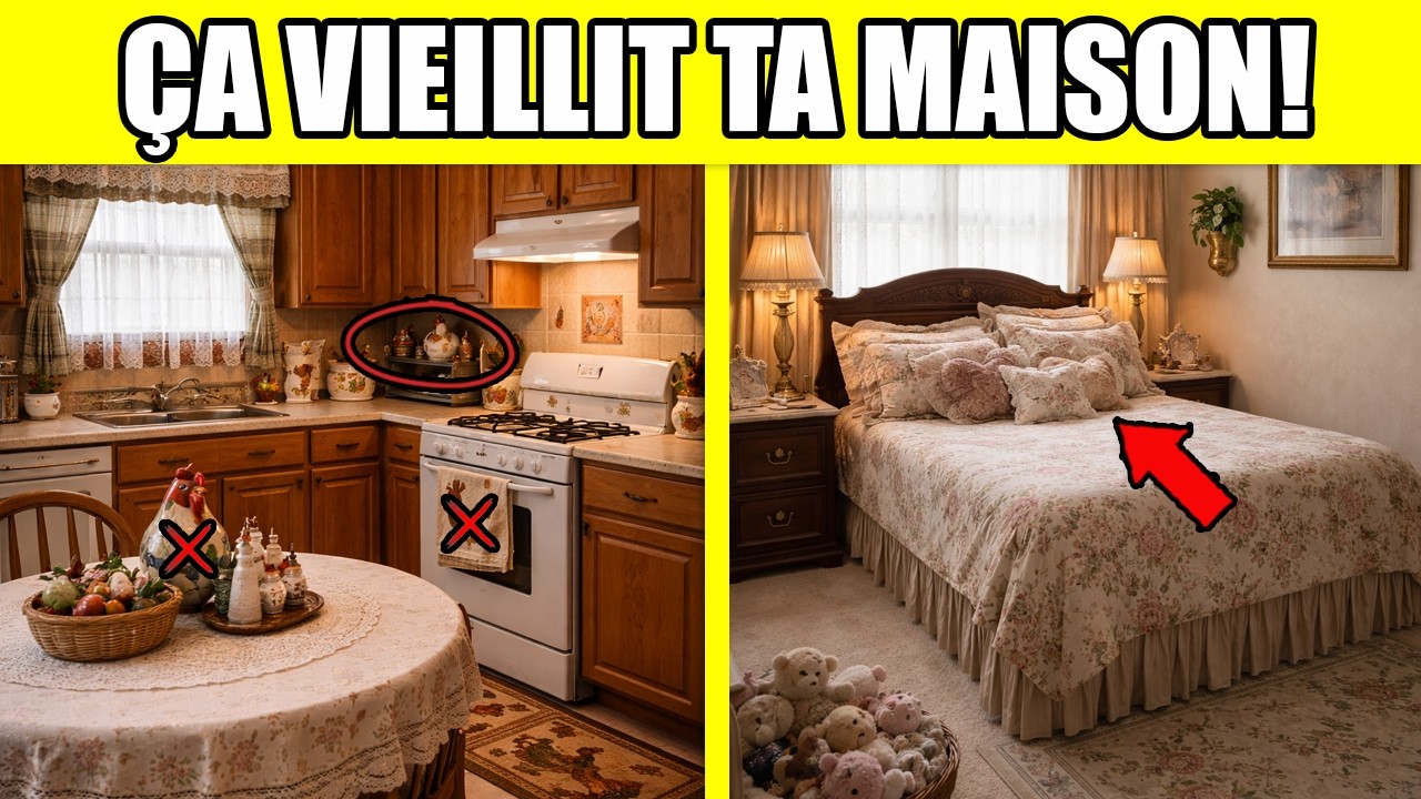 10 ERREURS QUI DONNENT À VOTRE MAISON UN AIR VIEILLI ! (COMMENT LA RENDRE PLUS MODERNE)