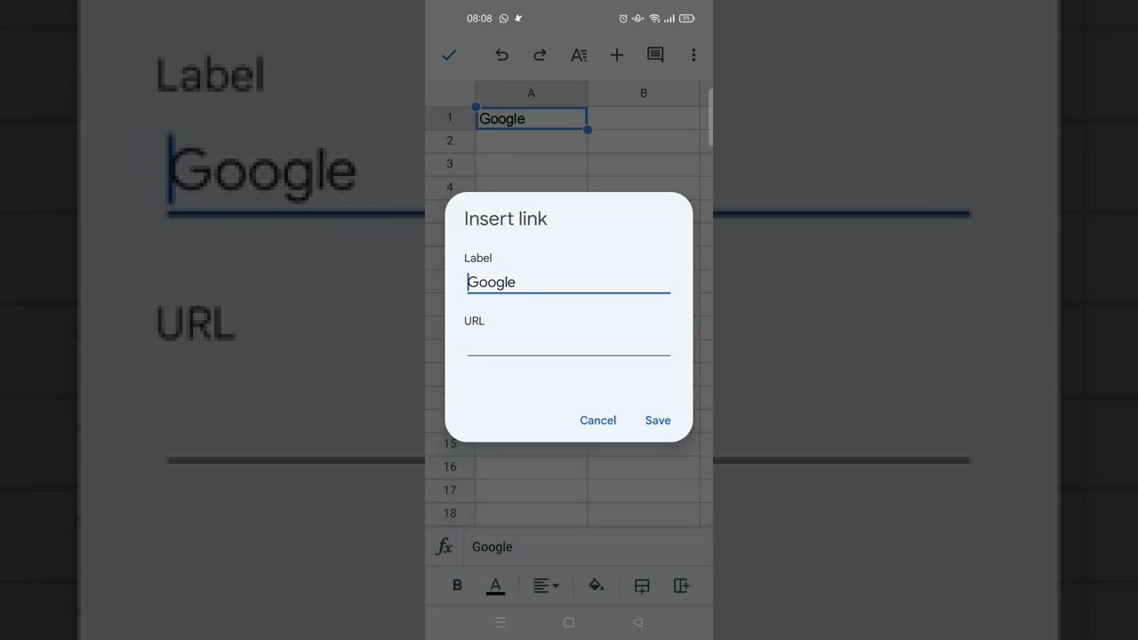 How To Insert Link On Google Sheets Mobile NEW UPDATE July 2022 YouTube How To Insert Link On Google Sheets Mobile NEW UPDATE July 2022 YouTube