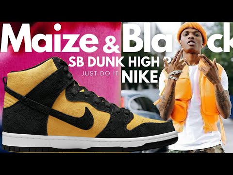 NIKE Maize and Black ナイキSB HIGH プロ DUNK www.krzysztofbialy.com