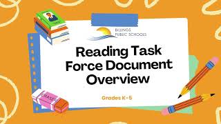 BPS Reading Task Force Document Overview
