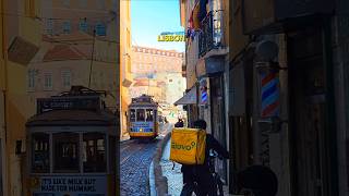 Tram in Lisbon PORTUGAL #lisboa #shorts #portugal #lisbon