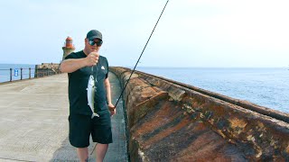 Spinning for Mackerel from the Pier | Sea Fishing UK