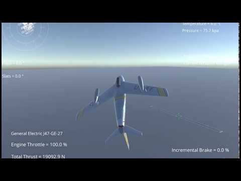 Silantro Unity3d Flight Simulator: F-86C Sabre Weapons Test